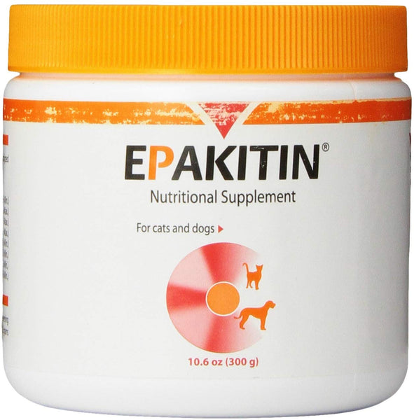 Vetoquinol Epakitin Chitosin-Based Phosphate Binder for Cats & Dogs – Renal Support Supplement Powder