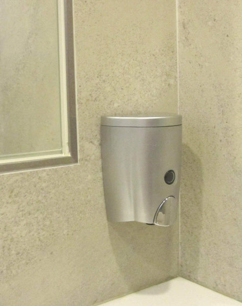 Dispensador De Jabon Liquido De Pared Manual - Para Montar En La Pared - Uso En El Baño Y Cocina