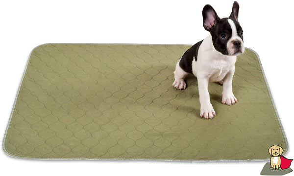 Millie Mats Puppy Pads Washable Dog Training Pee Pads Absorbent Use in Whelping, Crate, Car, Carpet, Furniture. for Incontinent Senior or Sick Pets.