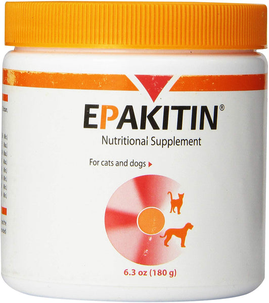 Vetoquinol Epakitin Chitosin-Based Phosphate Binder for Cats & Dogs – Renal Support Supplement Powder