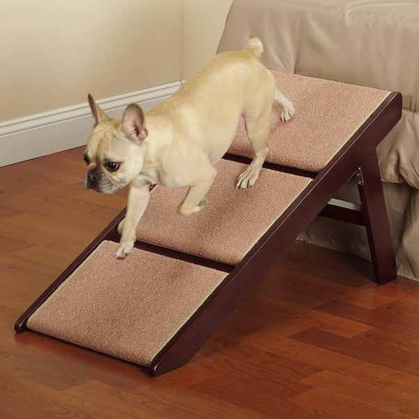 Pet Studio Pine Frame Dog RampSteps