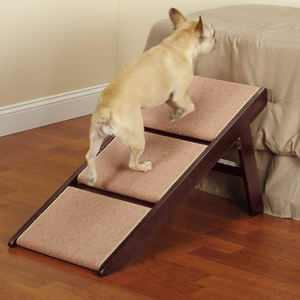 Pet Studio Pine Frame Dog RampSteps