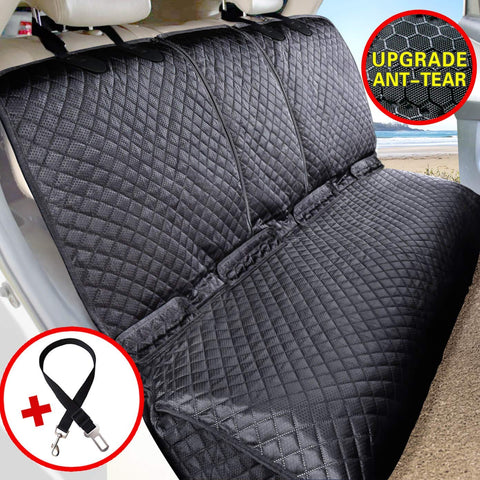 Vailge Bench Dog Car Seat Cover for Back Seat, 100% Waterproof Dog Car Seat Covers, Heavy-Duty & Nonslip Back Seat Cover for Dogs,Washable & Compatible Pet Car Seat Cover for Cars, Trucks & SUVs