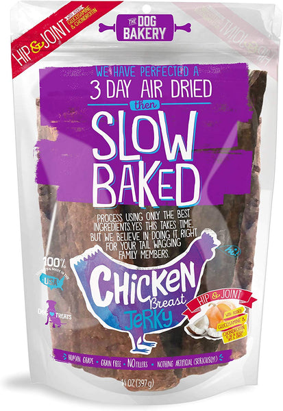 CHICKEN BEEF JERKY USA MADE DOG TREATS HUMAN GRADE GRAIN FREE All NATURAL HIP JOINT SKIN COAT IMMUNITY DIGESTION training small medium large size low calorie healthy subscribe and save snack soft chew