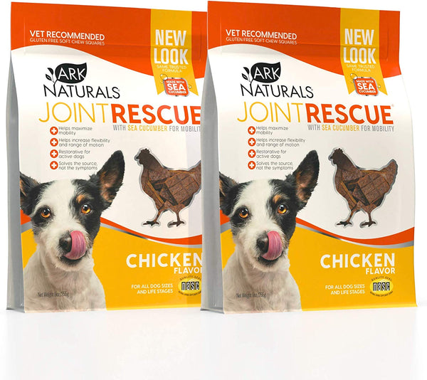 Ark Naturals Sea Mobility Joint Rescue Dog Treats, Joint Supplement with Glucosamine & Chondroitin