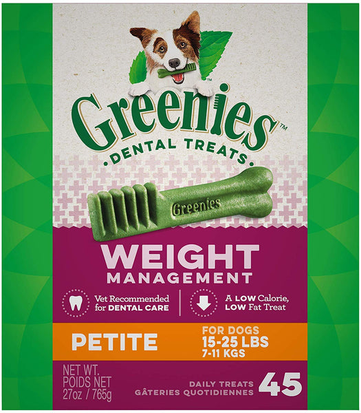 Greenies Weight Management Petite Dental Dog Treats