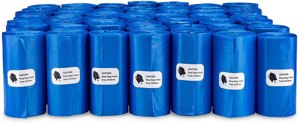 Gorilla Supply Dog Waste Bags with Patented Dispenser and Leash Tie, Unscented, EPI Additive (Meets ASTM D6954-04 Tier 1), 1000 Count