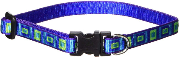 Lupine 1\/2 inch Sea Glass Adjustable Dog Collar