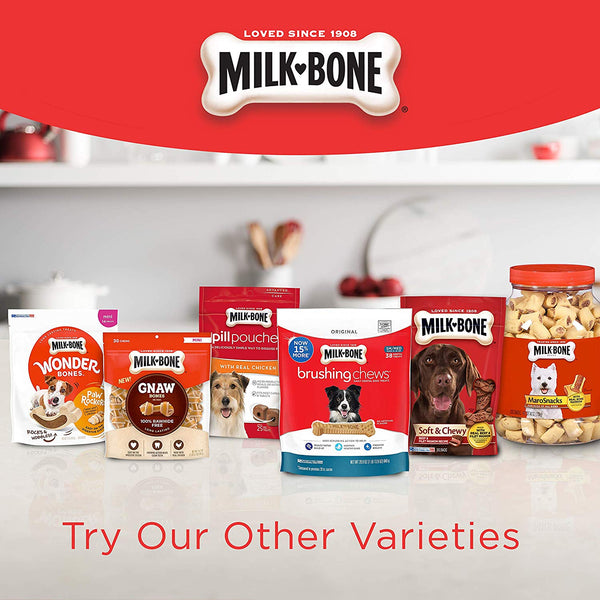 Milk-Bone Soft & Chewy Dog Treats with 12 Vitamins and Minerals