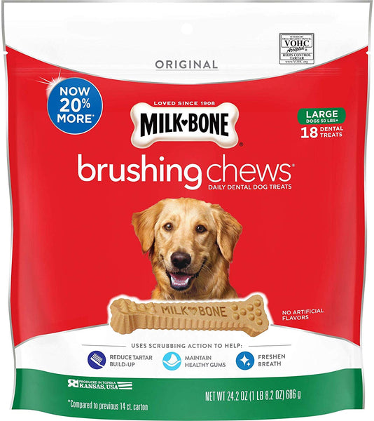 Milk-Bone Brushing Chews Daily Dental Dog Treats