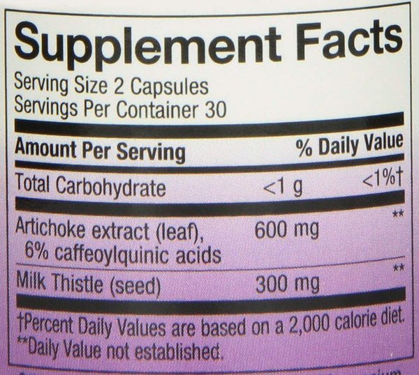 Pastillas De Alcachofa - 60 Capsulas De Extracto De Alcachofa - Suplemento para Dieta para Adelgazar Y Bajar De Peso - 100% Garantizado!