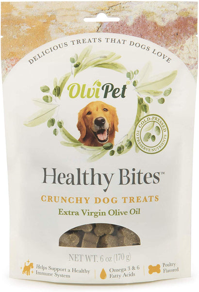 OlviPet Cold Pressed Extra Virgin Olive Oil Based Healthy Living Dog Treats