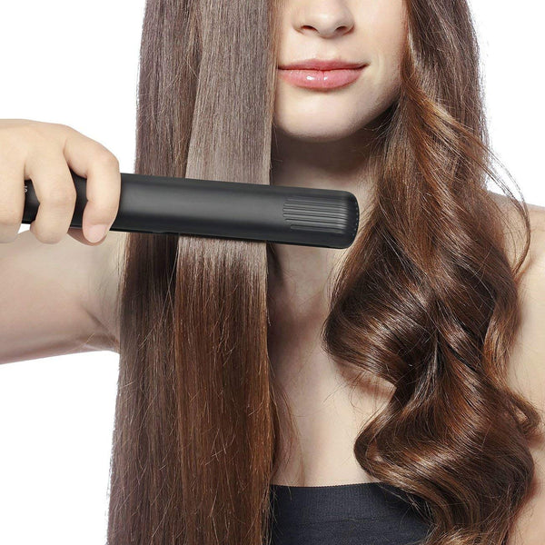 Plancha Titanium De Cabello Profesional - Alisadora De Pelo Ceramica Ionica - 1" Pulgada De Ancha