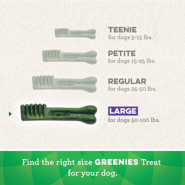 Greenies 3-Flavor Variety Pack Large Dog Dental Chews