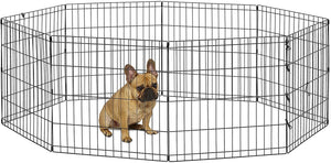 New World Pet Products Foldable Metal Exercise Pen & Pet Playpen