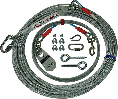 Freedom Aerial Dog Runs 100 FT Standard Duty FADR-100SD