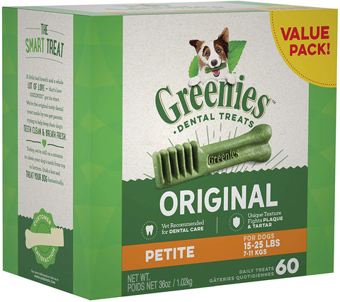 Greenies Original Petite Dental Dog Treats