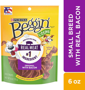 Purina Beggin' Littles Bacon Flavor Adult Dog Treats