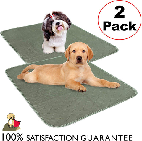 Millie Mats Puppy Pads Washable Dog Training Pee Pads Absorbent Use in Whelping, Crate, Car, Carpet, Furniture. for Incontinent Senior or Sick Pets.