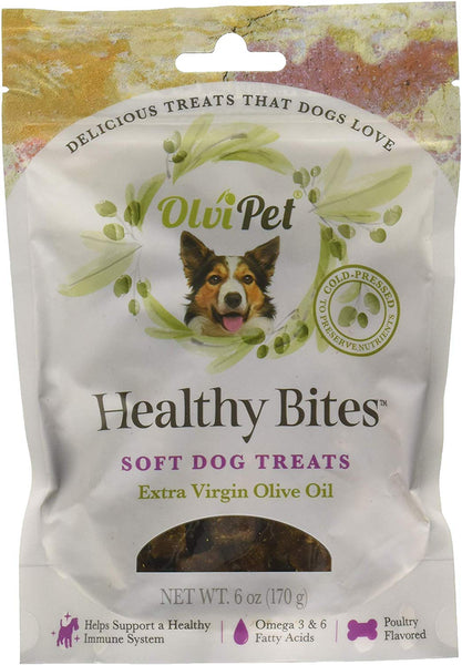 OlviPet Cold Pressed Extra Virgin Olive Oil Based Healthy Living Dog Treats