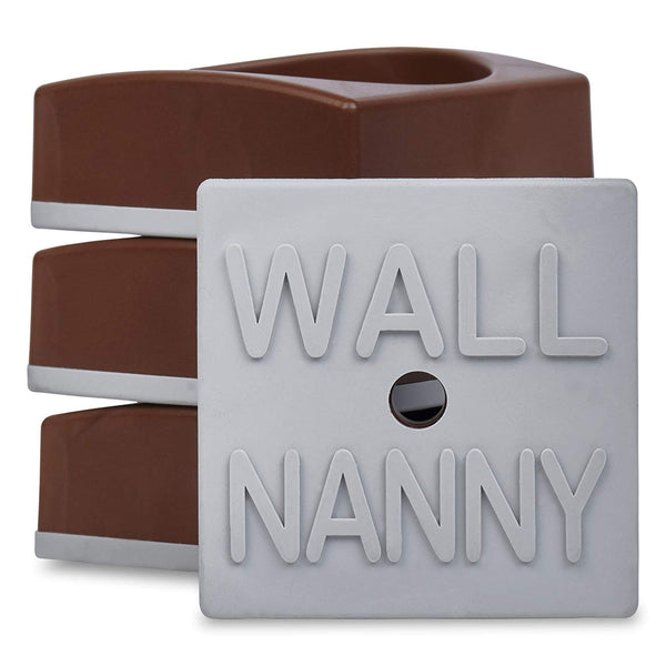 Baby Gate Wall Protector Wall Nanny Mini - Low-Profile (Made in USA) for Dog & Pet Gates - Perfect in Doorways - Cups Protect Walls from Kid Child Safety Pressure Gates - Guard Saver