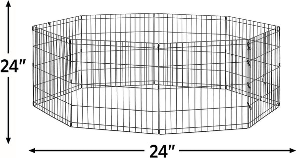 New World Pet Products Foldable Metal Exercise Pen & Pet Playpen