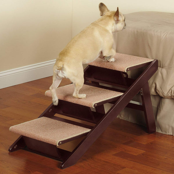 Pet Studio Pine Frame Dog RampSteps