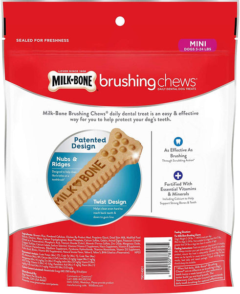 Milk-Bone Brushing Chews Daily Dental Dog Treats