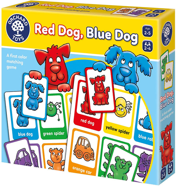 Orchard Toys Red Dog, Blue Dog Game