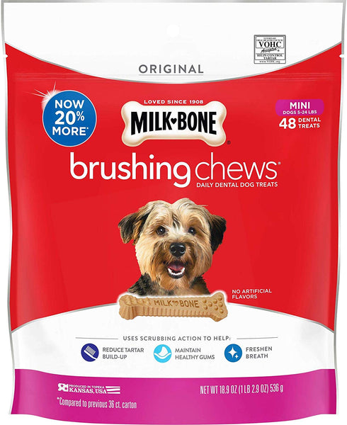 Milk-Bone Brushing Chews Daily Dental Dog Treats