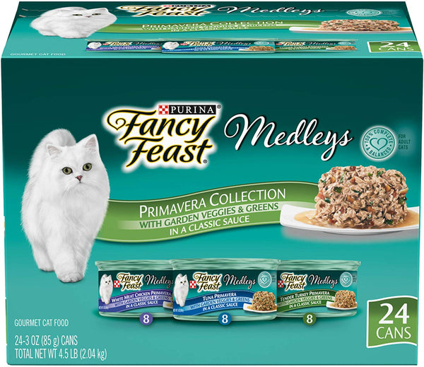 Purina Fancy Feast Medleys Adult Wet Cat Food Variety Pack