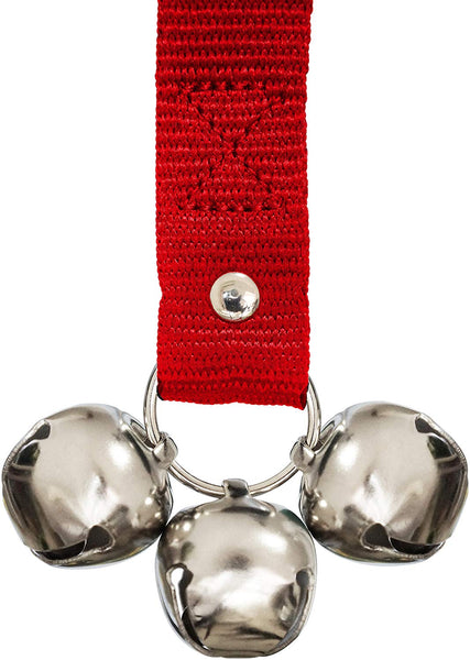 Caldwell's Pet Supply Co. Potty Bells Housetraining Dog Doorbells for Dog Training and Housebreaking Your Doggy. 1.4 Inch Dog Bell with Doggie Doorbell and Potty Training for Puppies