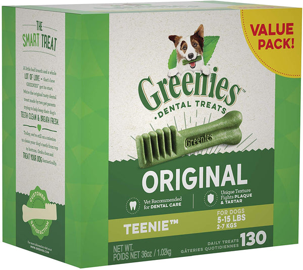 Greenies Original Teenie Dental Dog Treats