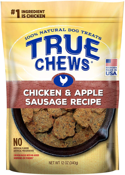 True Chews Chicken and Apple Sausage Recipe 12 oz