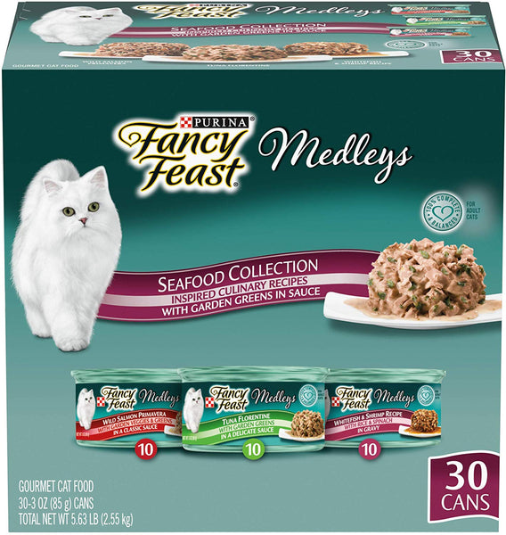 Purina Fancy Feast Medleys Adult Wet Cat Food Variety Pack