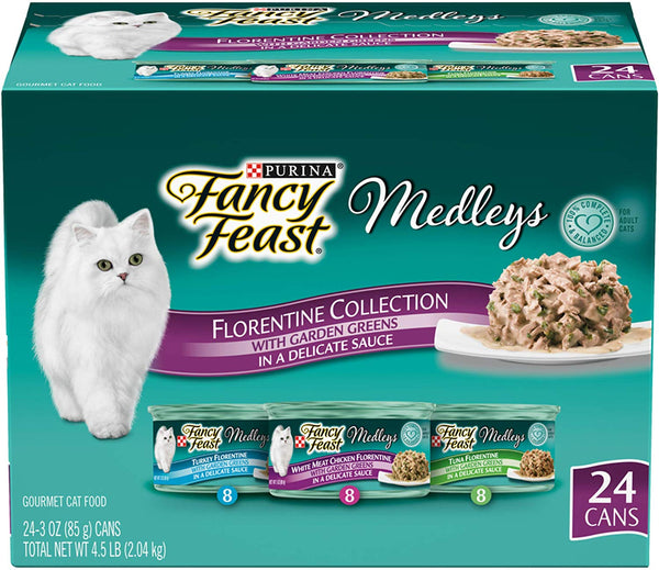 Purina Fancy Feast Medleys Adult Wet Cat Food Variety Pack