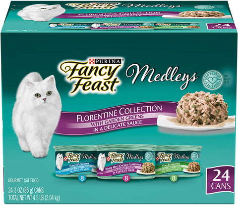 Purina Fancy Feast Medleys Adult Wet Cat Food Variety Pack