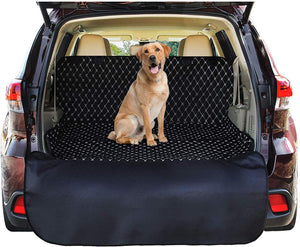 Pawple Pets SUV Cargo Liner Cover for SUVs and Cars, Waterproof Material, Non Slip Backing, Extra Bumper Flap Protector, Large Size - Universal Fit