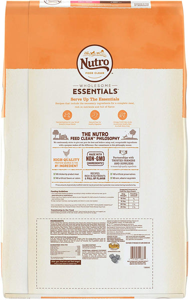 Nutro Wholesome Essentials Farm-Raised Chicken, Brown Rice & Sweet Potato Recipe Dry Small Breed Adult Dog Food