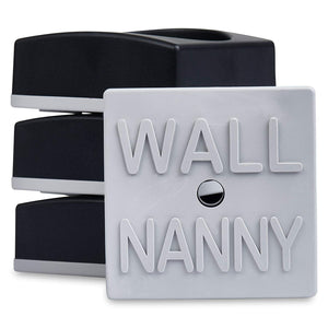 Baby Gate Wall Protector Wall Nanny Mini - Low-Profile (Made in USA) for Dog & Pet Gates - Perfect in Doorways - Cups Protect Walls from Kid Child Safety Pressure Gates - Guard Saver