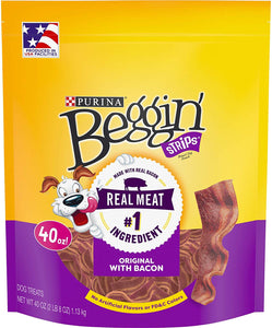 Purina Beggin' Strips Adult Dog Treats - 40 oz. Pouch