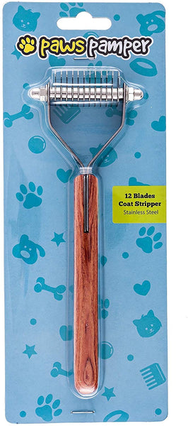 Paws Pamper Undercoat Rake for Small to Medium Dogs, and Cats