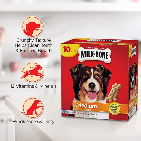 Milk-Bone Original Dog Treats, Cleans Teeth, Freshens Breath