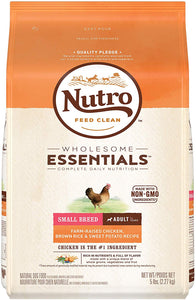 Nutro Wholesome Essentials Farm-Raised Chicken, Brown Rice & Sweet Potato Recipe Dry Small Breed Adult Dog Food