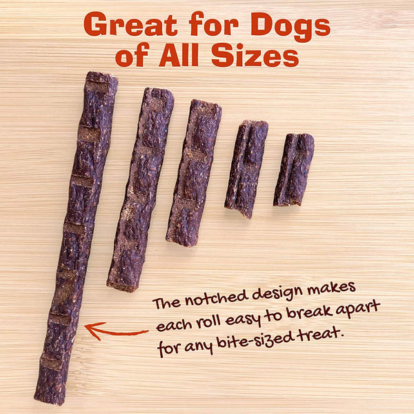 Riley's Organic Dog Jerky Treats - Dog Training Treats Made in USA - Turkey & Sweet Potato - Soft Jerky Treats for Dogs - Easy Snap for Any Size Dog