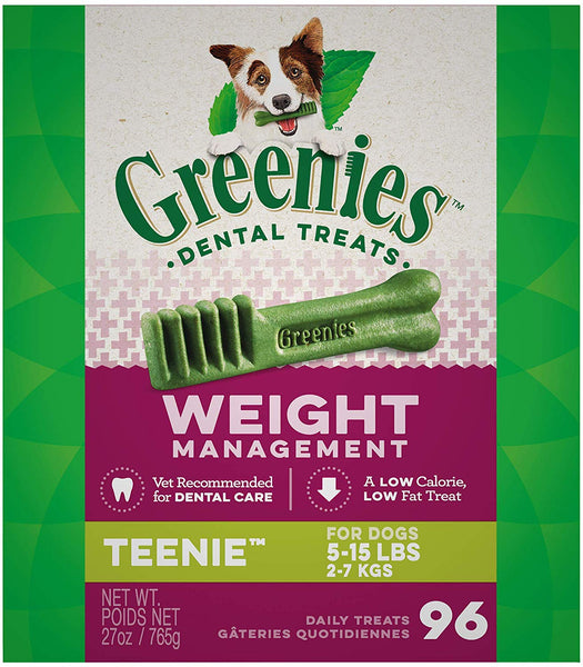 Greenies Weight Management Teenie Dental Dog Treats