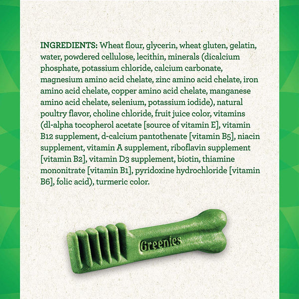 Greenies Dog Natural Dental Treats