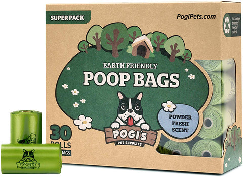 Pogi’s Poop Bags - Large, Leak-Proof, Earth-Friendly Poop Bags for Dogs