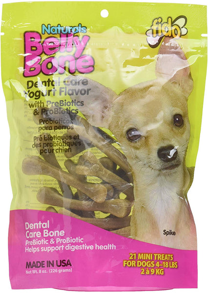 Fido Belly Dog Bone, Digestion Aid w\/Prebiotic & Probiotic Enzymes for Dogs