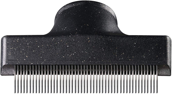 Andis Premium Fine-Tooth Deshedding Rake - Black